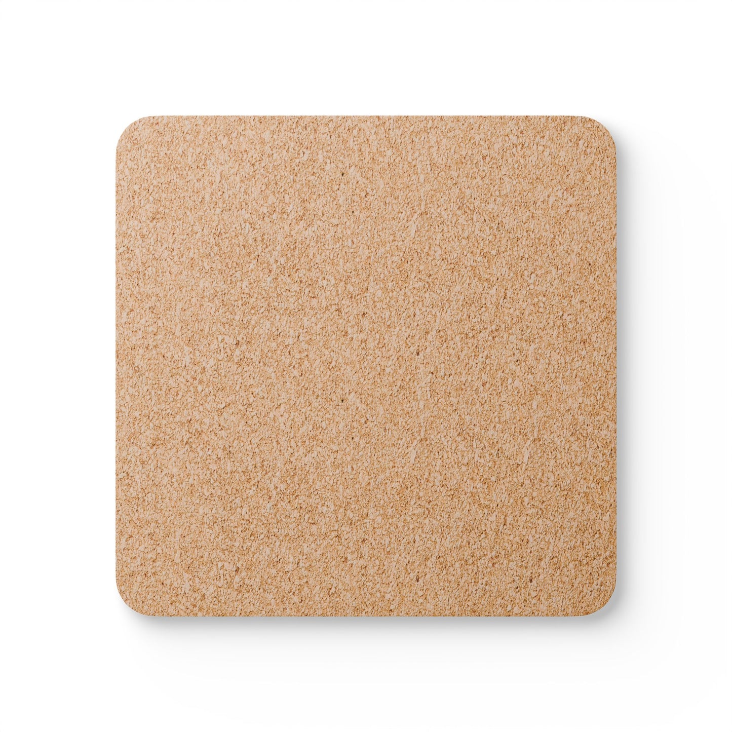 Grey Mountainscape Cork Coaster Set (4-pack)
