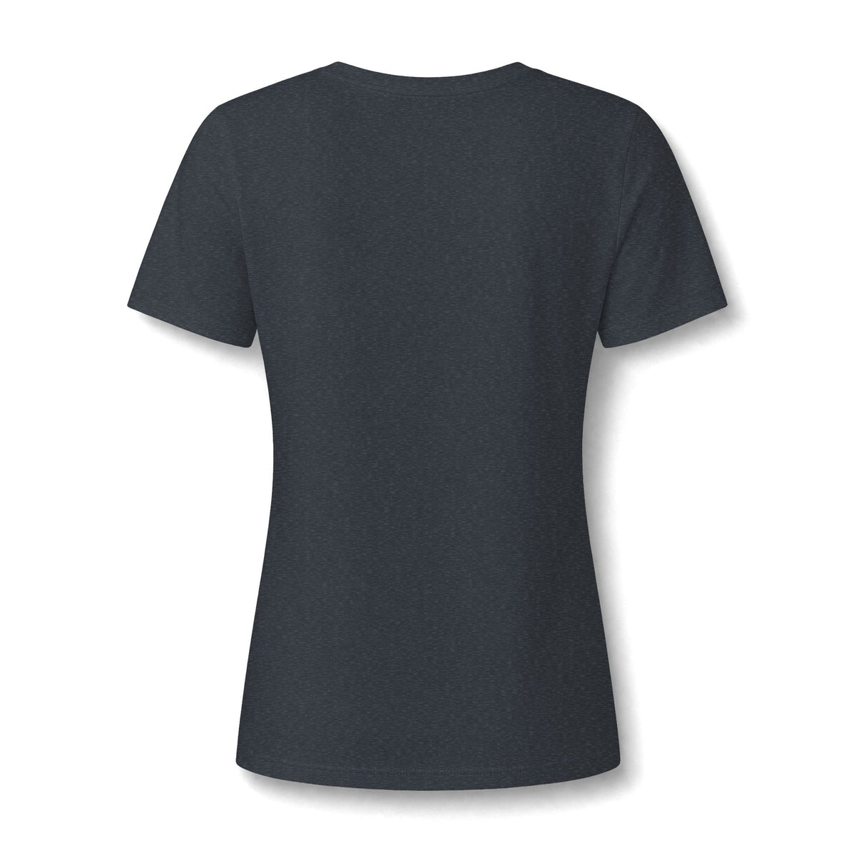 Women's Relaxed Heather CVC V-Neck Tee