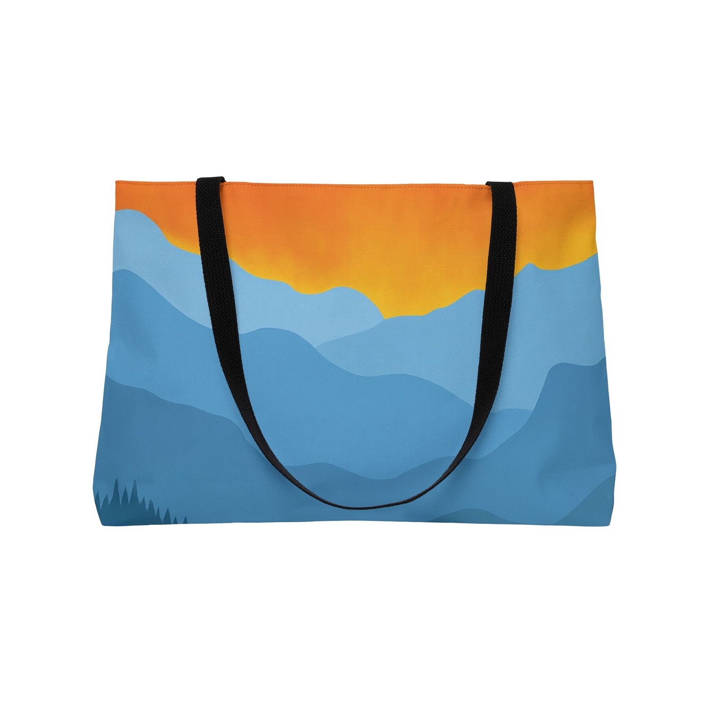 Mountain Sunset Weekender Tote Bag