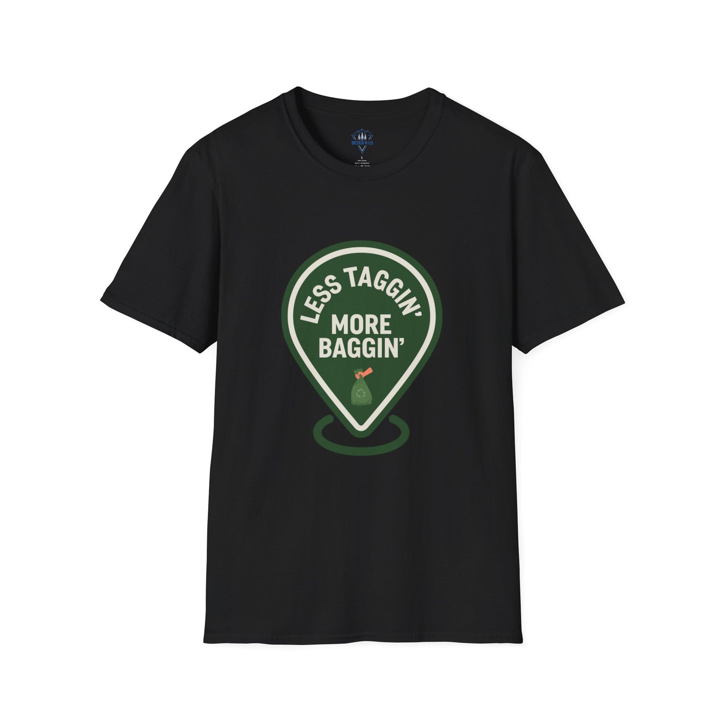 Less Taggin' More Baggin' - Super Soft Tee