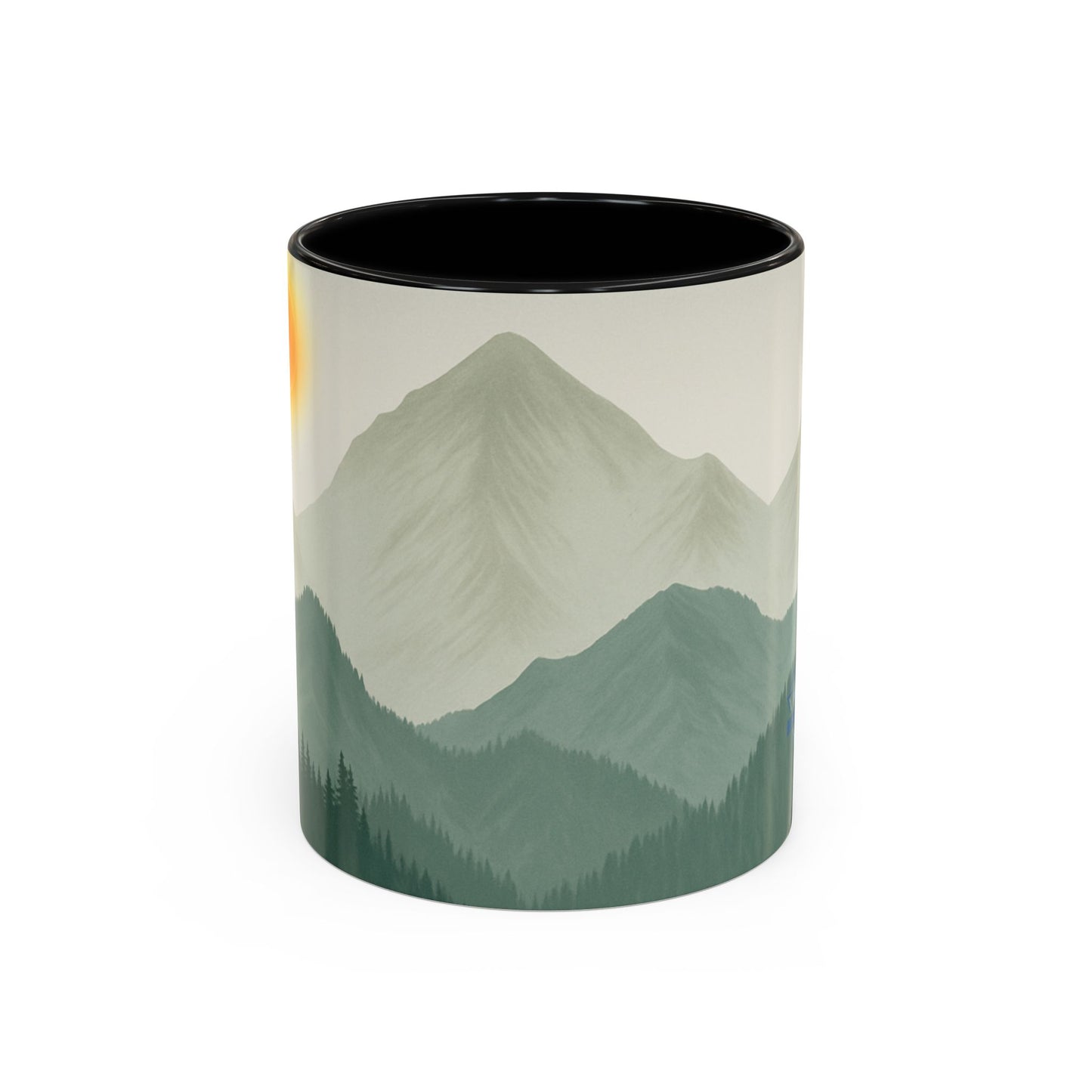 Sunscape Mountain Coffee Mug
