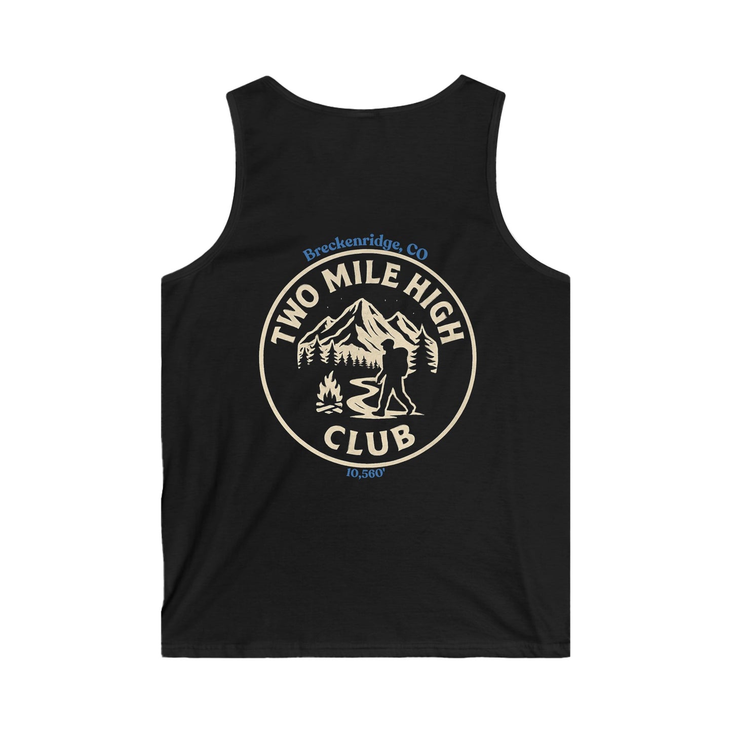 Men's "Two Mile High Club" - Super Soft Tank Top