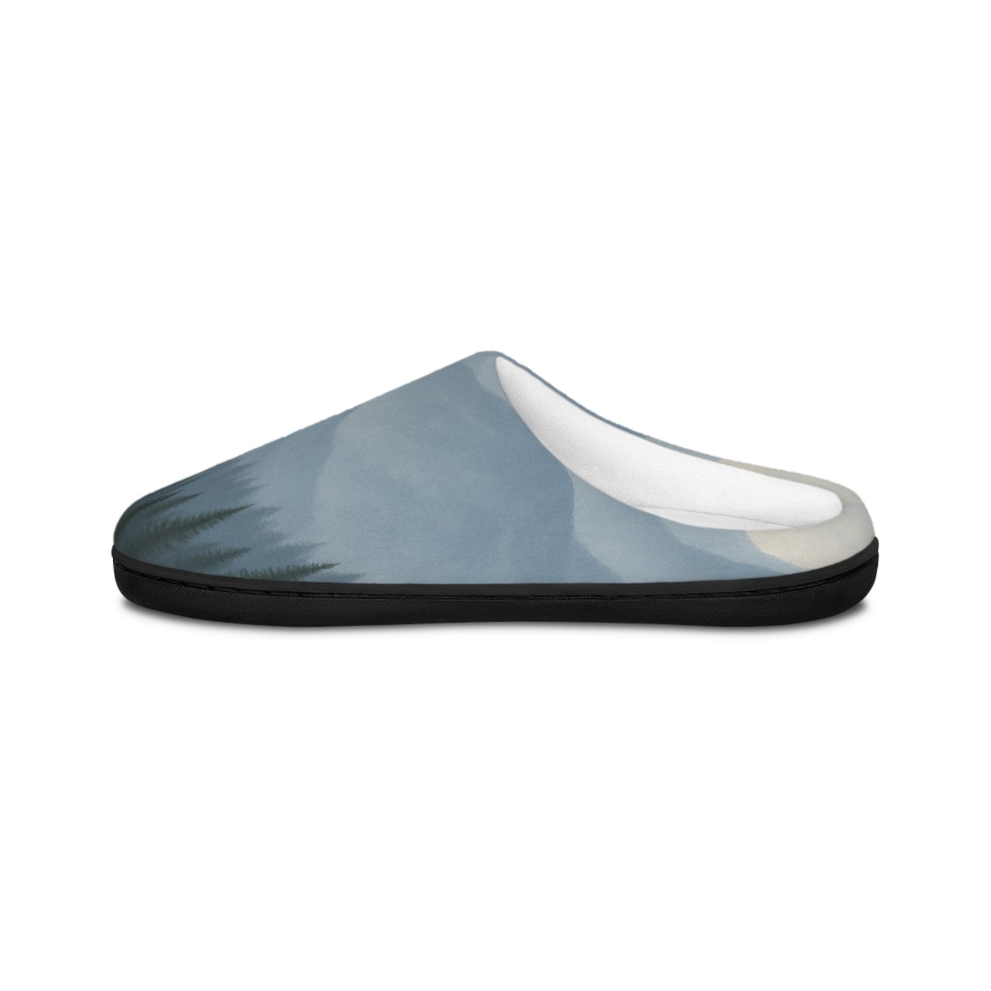 Cozy Forest Scene Indoor Slippers