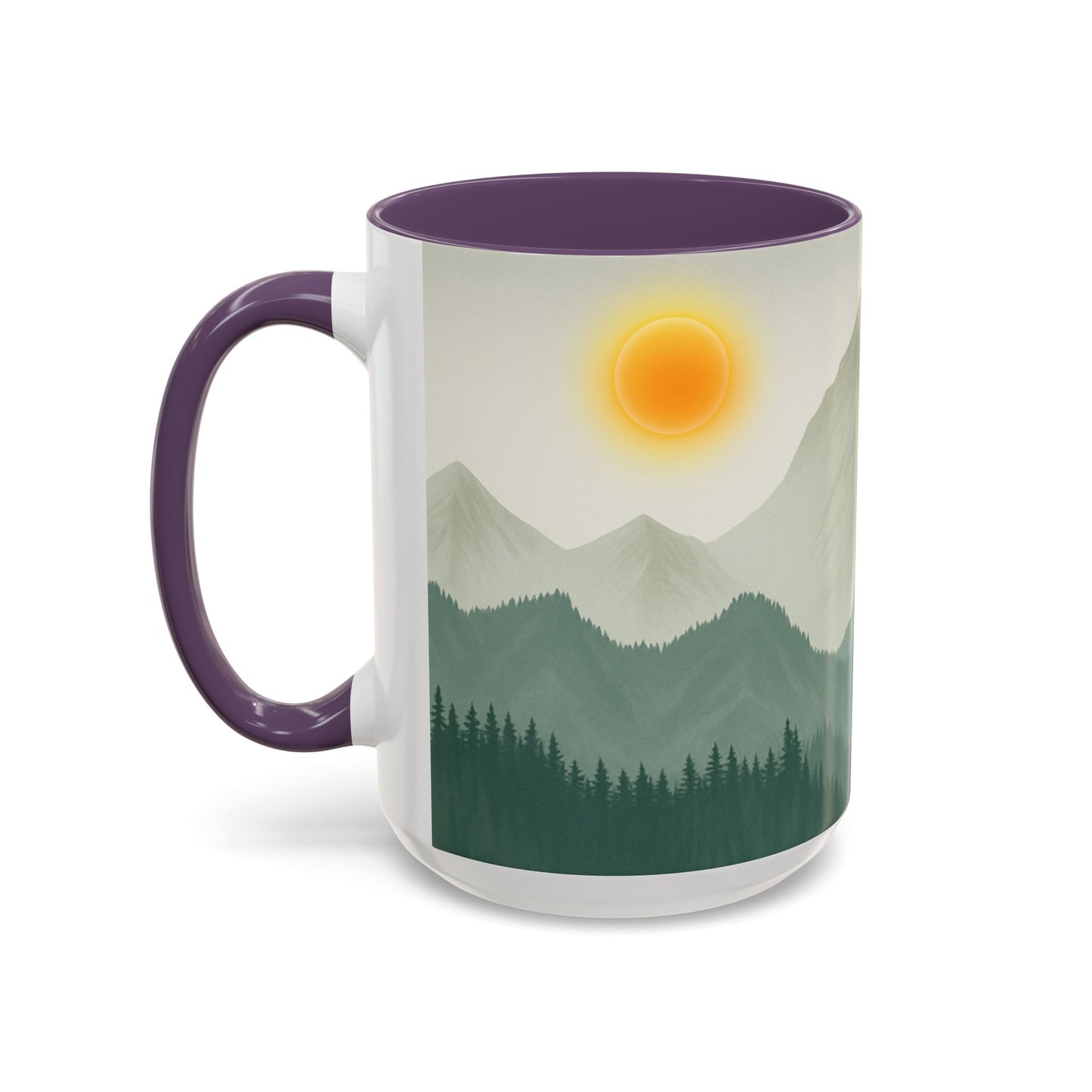 Sunscape Mountain Coffee Mug