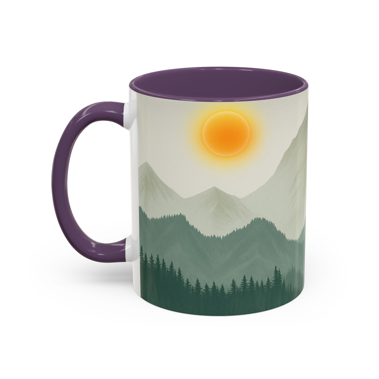 Sunscape Mountain Coffee Mug
