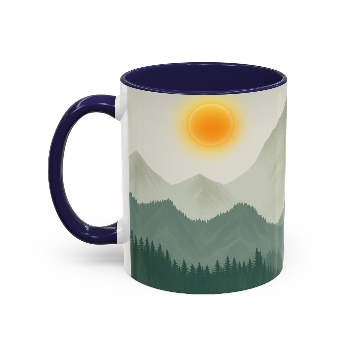 Sunscape Mountain Coffee Mug