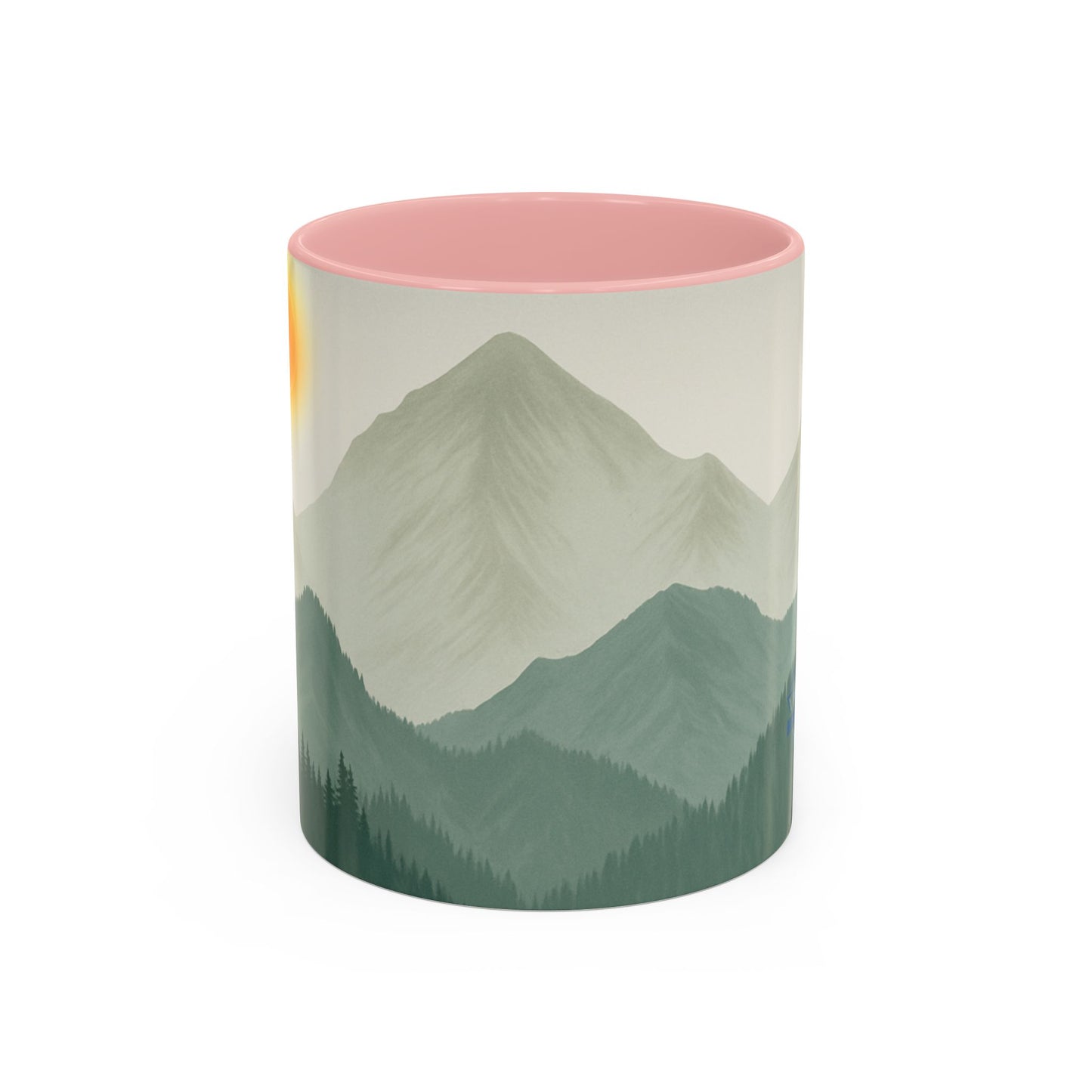 Sunscape Mountain Coffee Mug