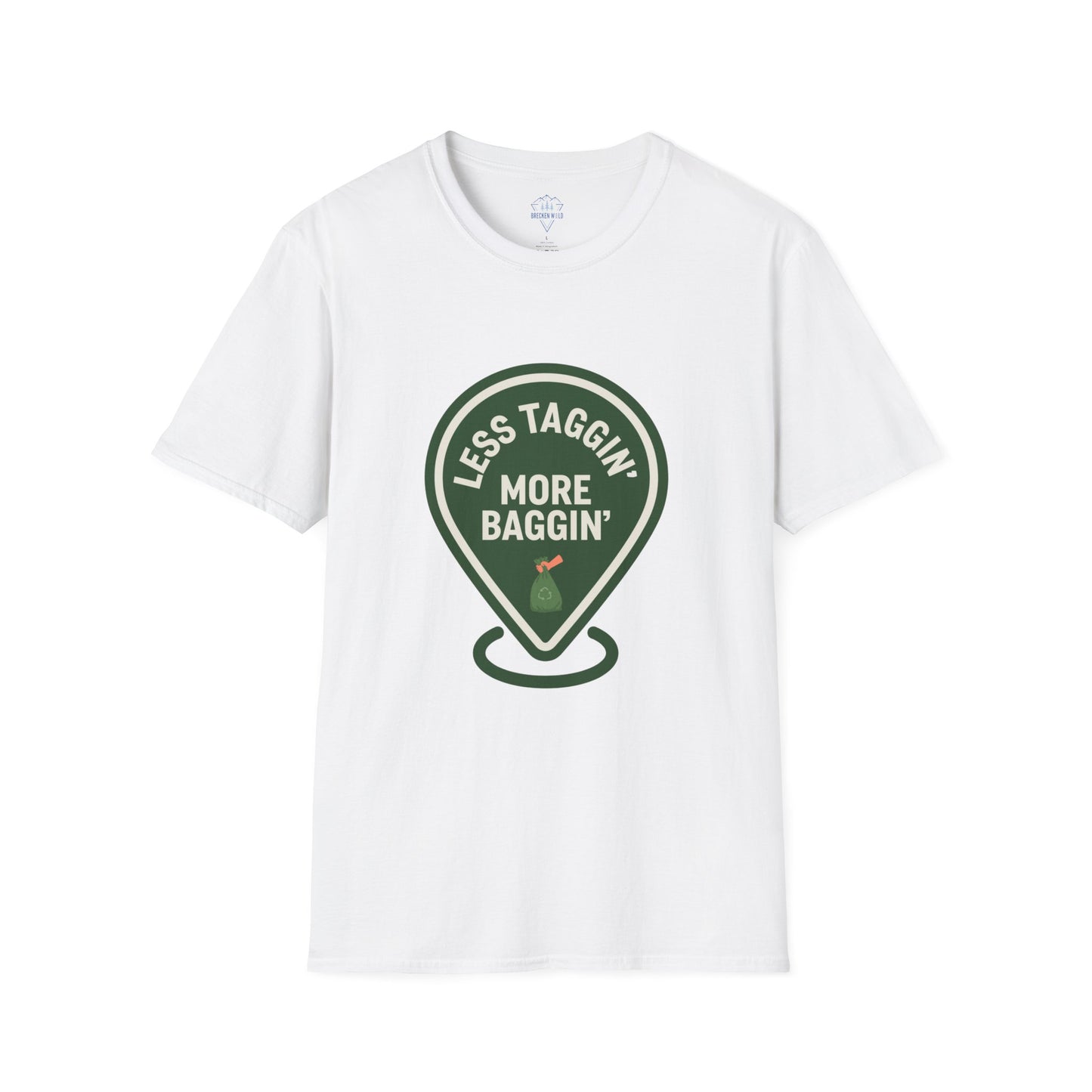 Less Taggin' More Baggin' - Super Soft Tee