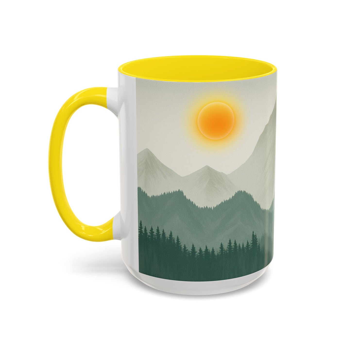 Sunscape Mountain Coffee Mug