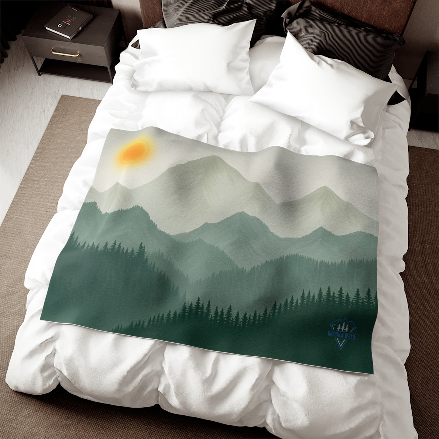 Sunscape Mountain Sweatshirt Blanket. ⭐⭐⭐⭐⭐