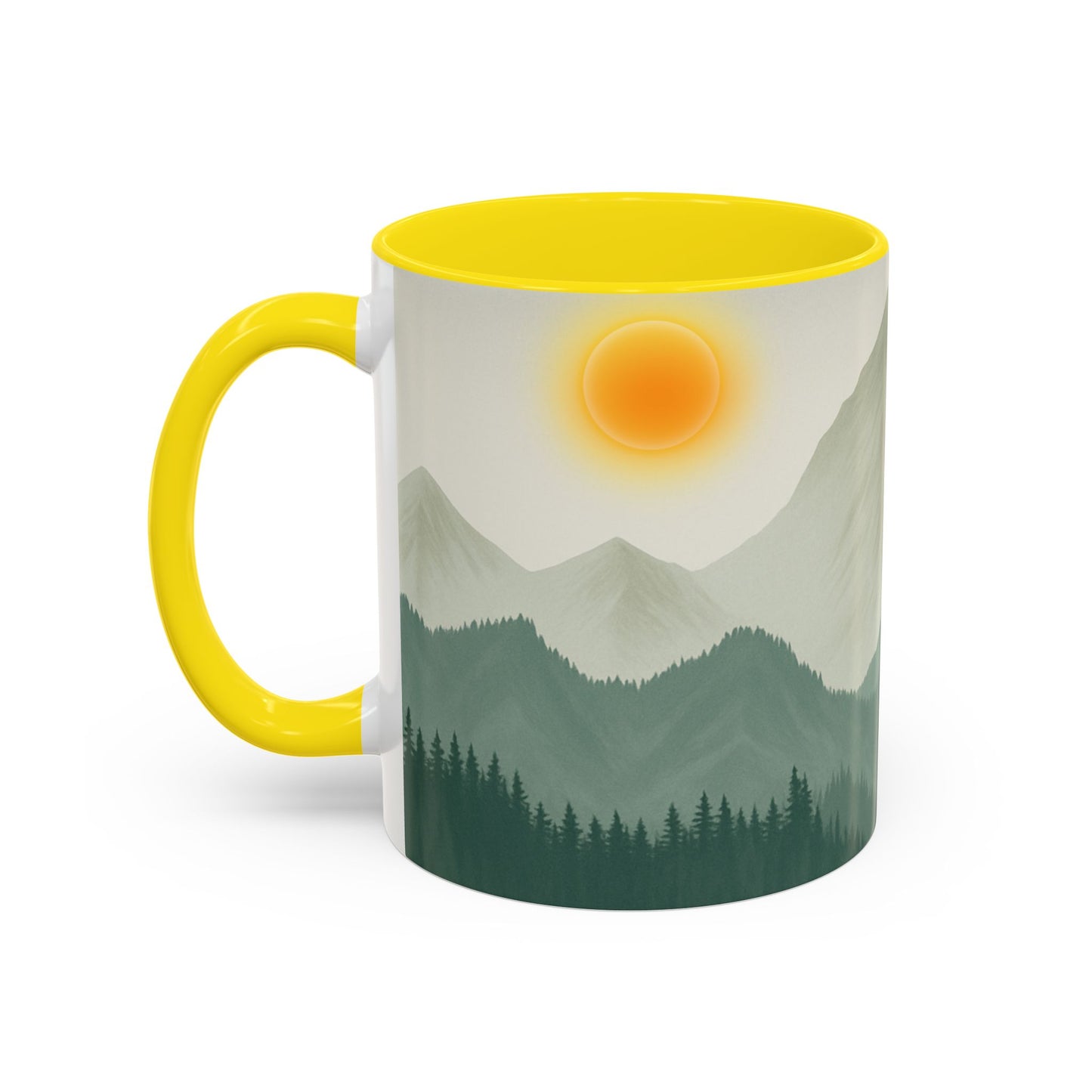 Sunscape Mountain Coffee Mug