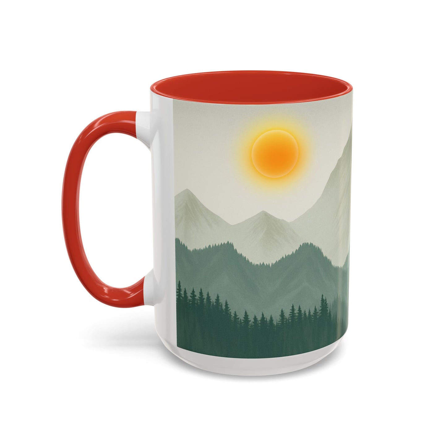 Sunscape Mountain Coffee Mug