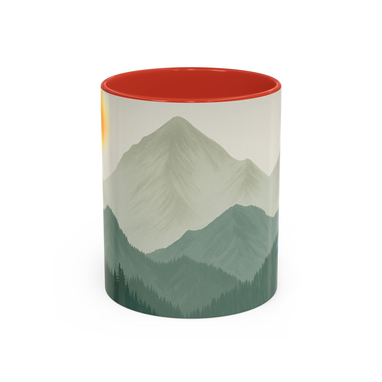 Sunscape Mountain Coffee Mug