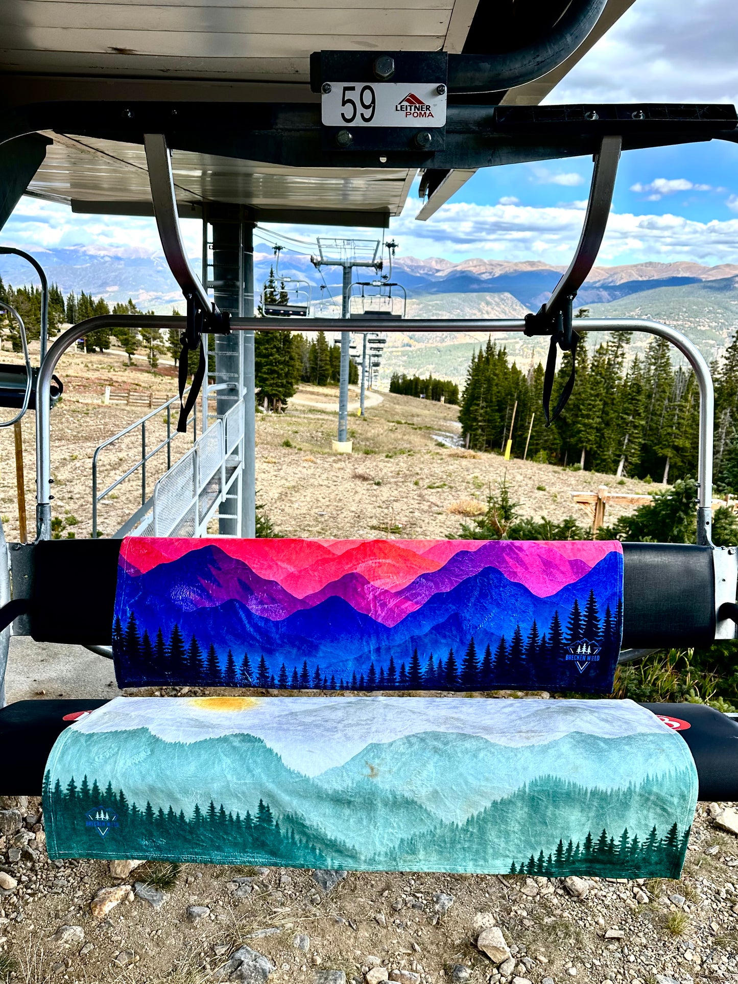 Colorscape Mountains - Oversized Beach Towel. ⭐⭐⭐⭐⭐