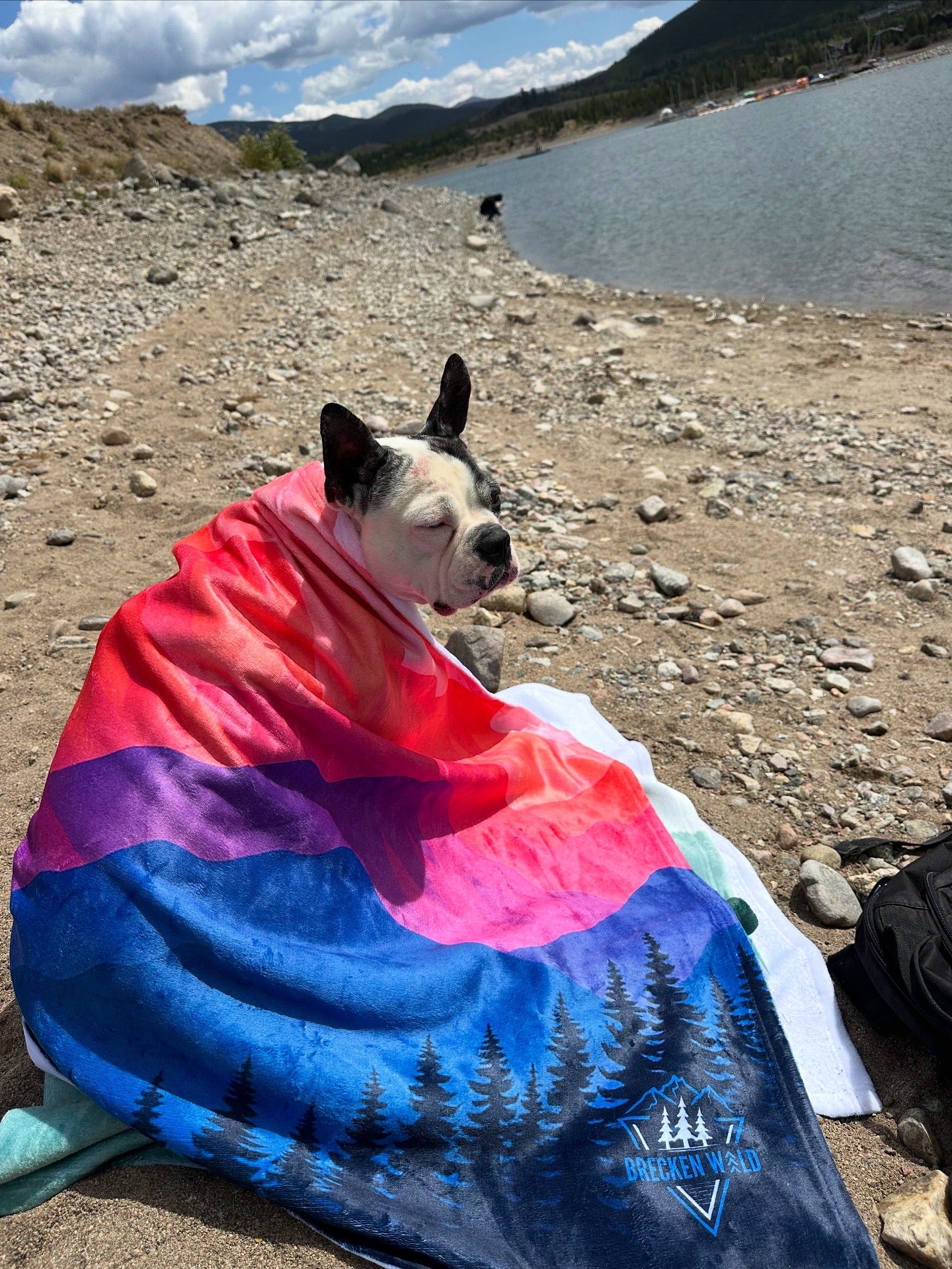 Colorscape Mountains - Oversized Beach Towel. ⭐⭐⭐⭐⭐