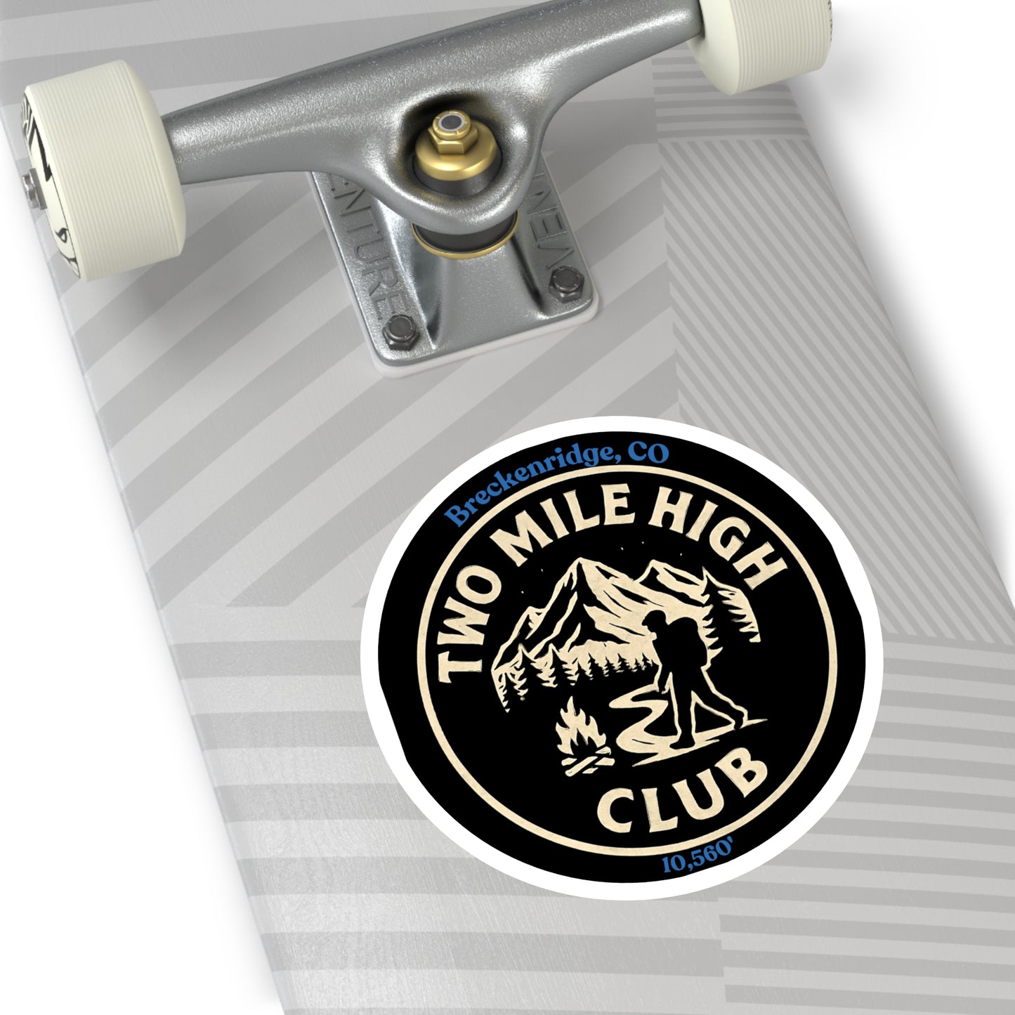 Two Mile High Club - Round Stickers
