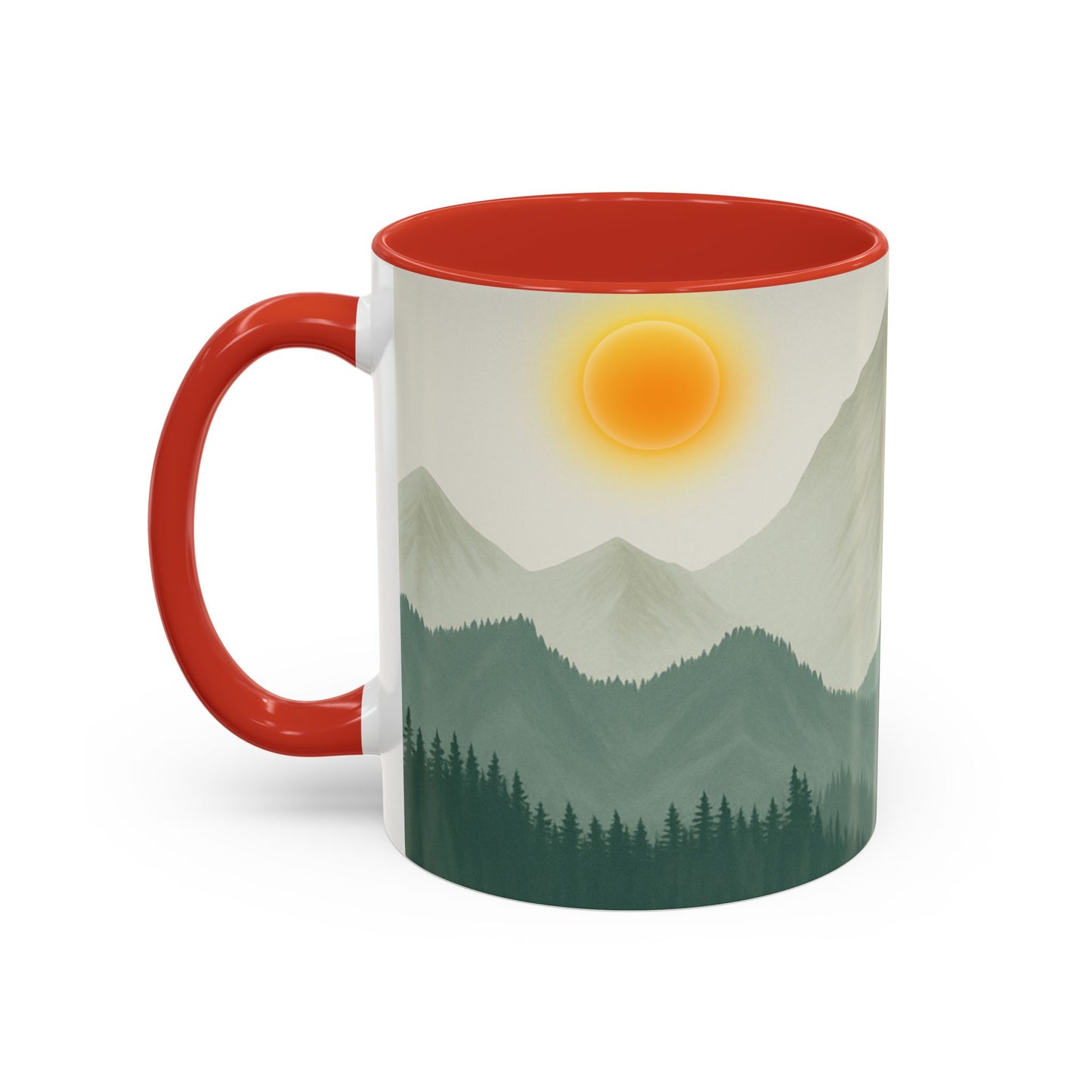 Sunscape Mountain Coffee Mug