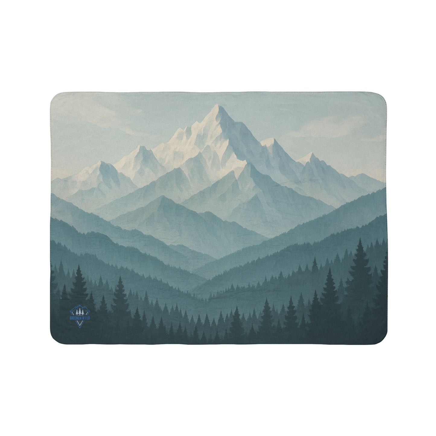 Jagged Mountain Sherpa Fleece Blanket. ⭐⭐⭐⭐⭐