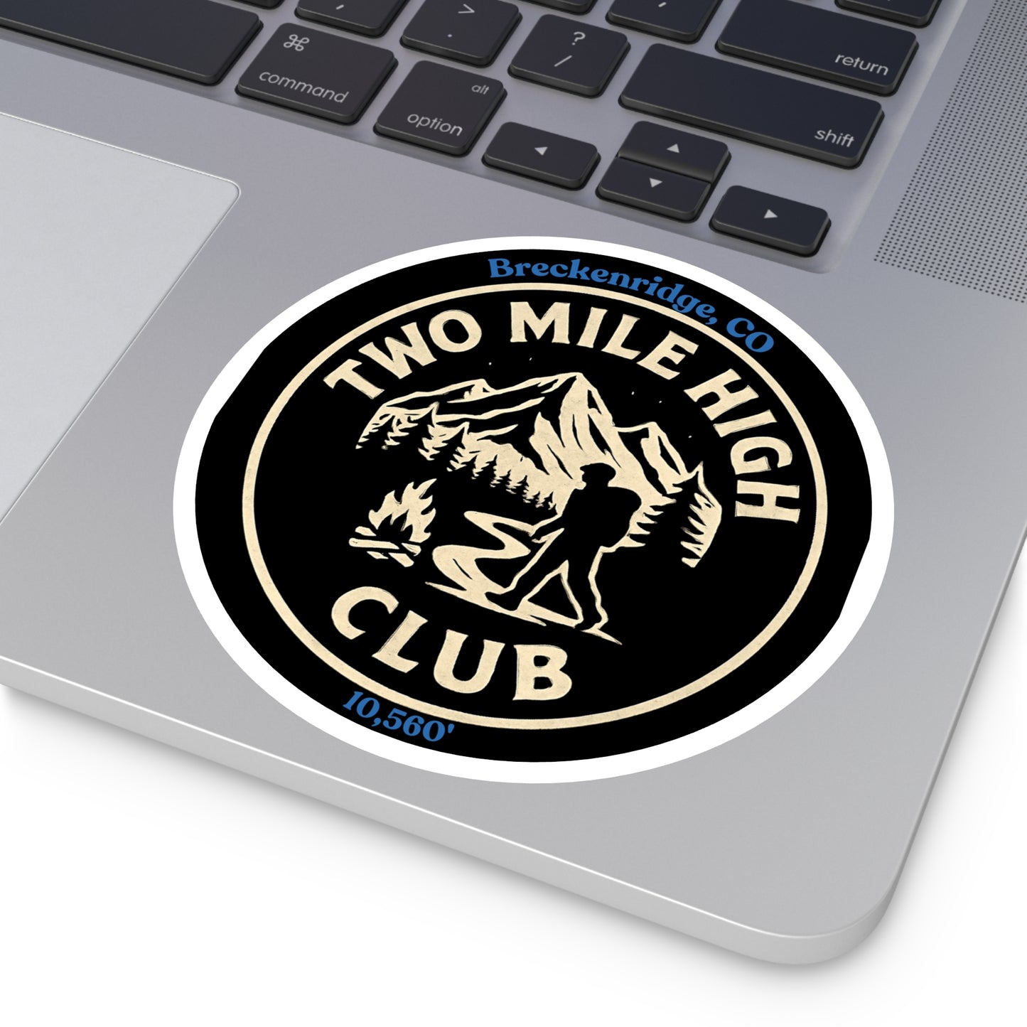 Two Mile High Club - Round Stickers