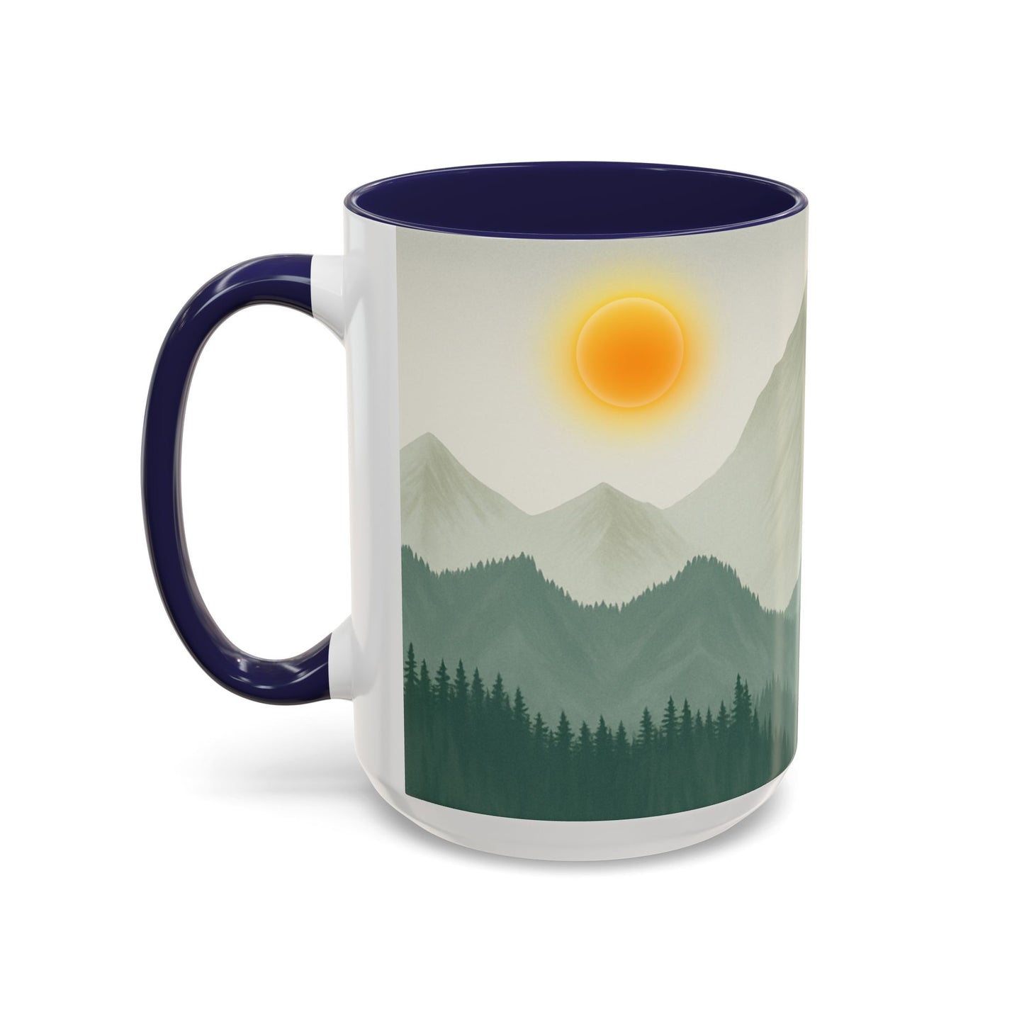 Sunscape Mountain Coffee Mug