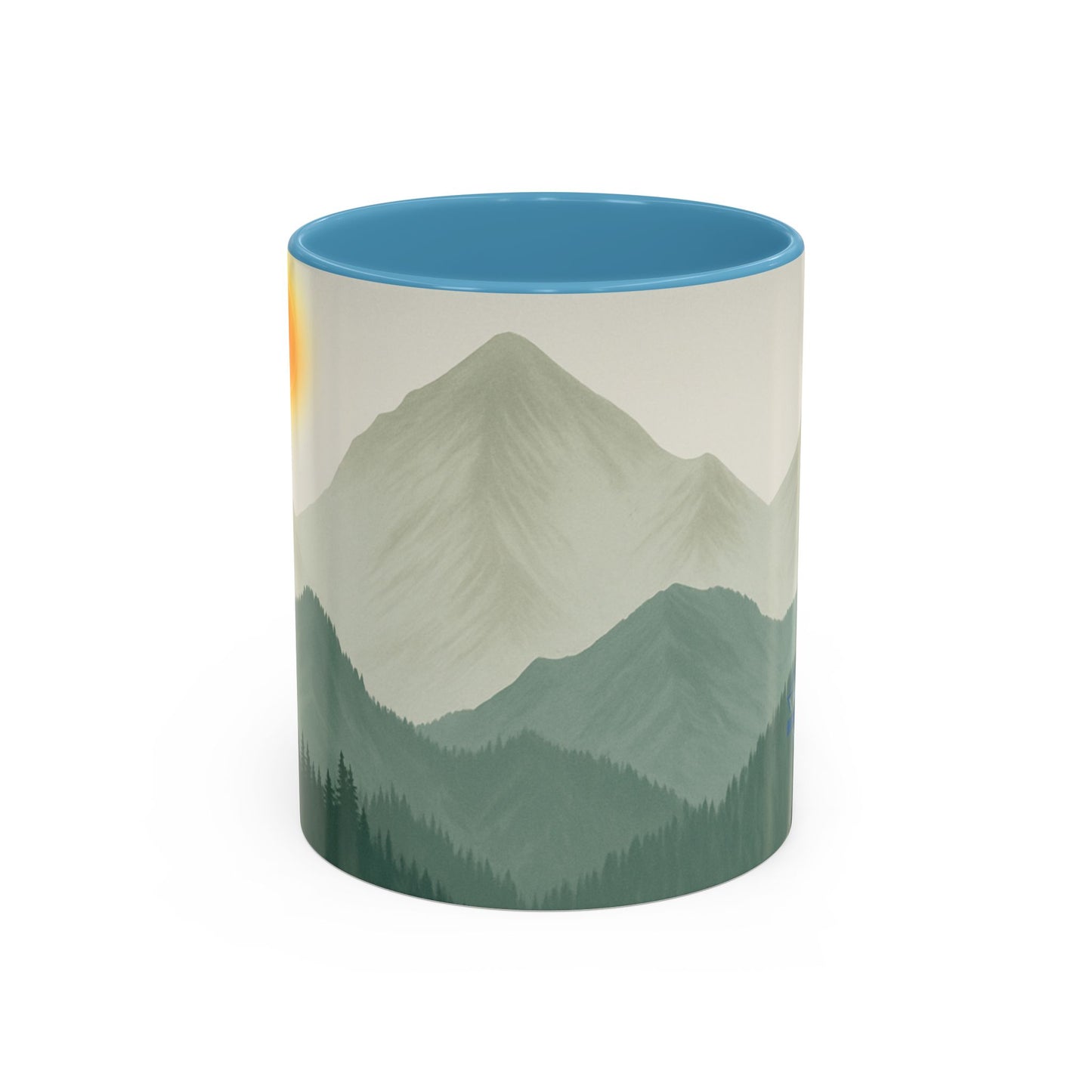 Sunscape Mountain Coffee Mug