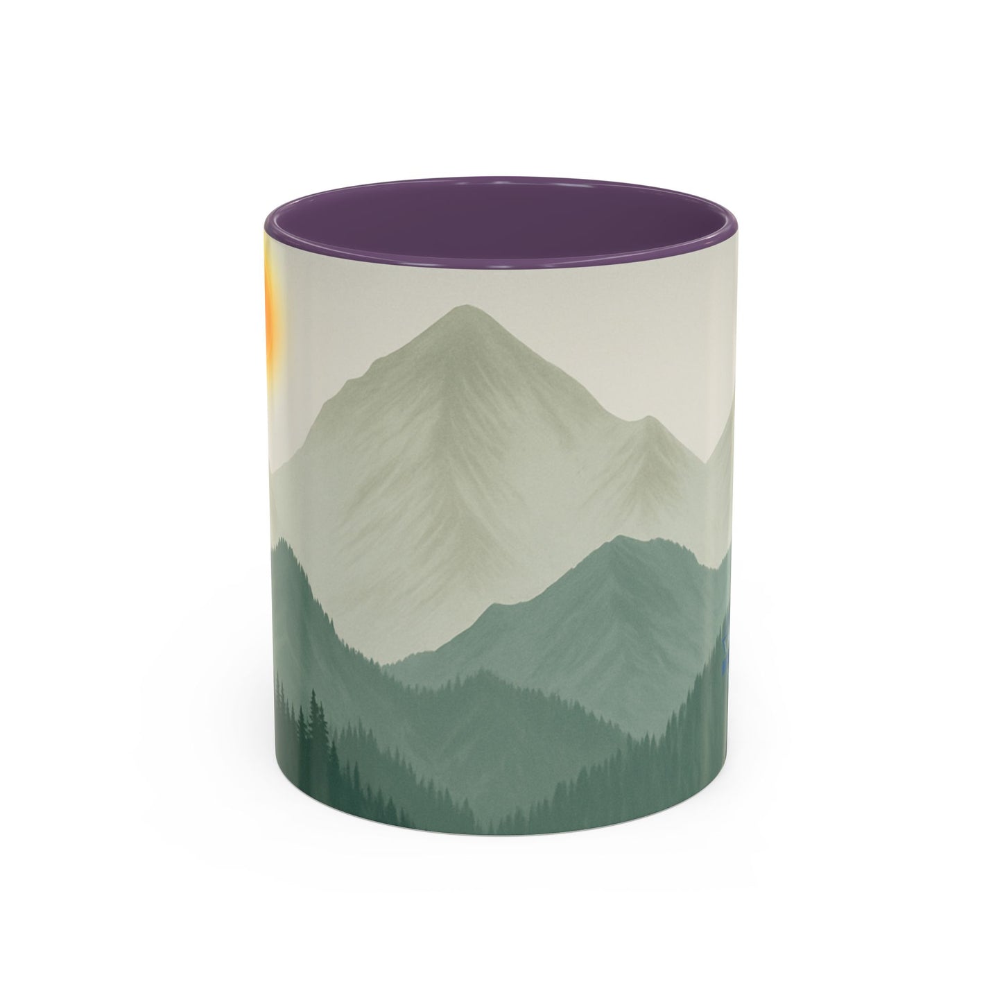 Sunscape Mountain Coffee Mug