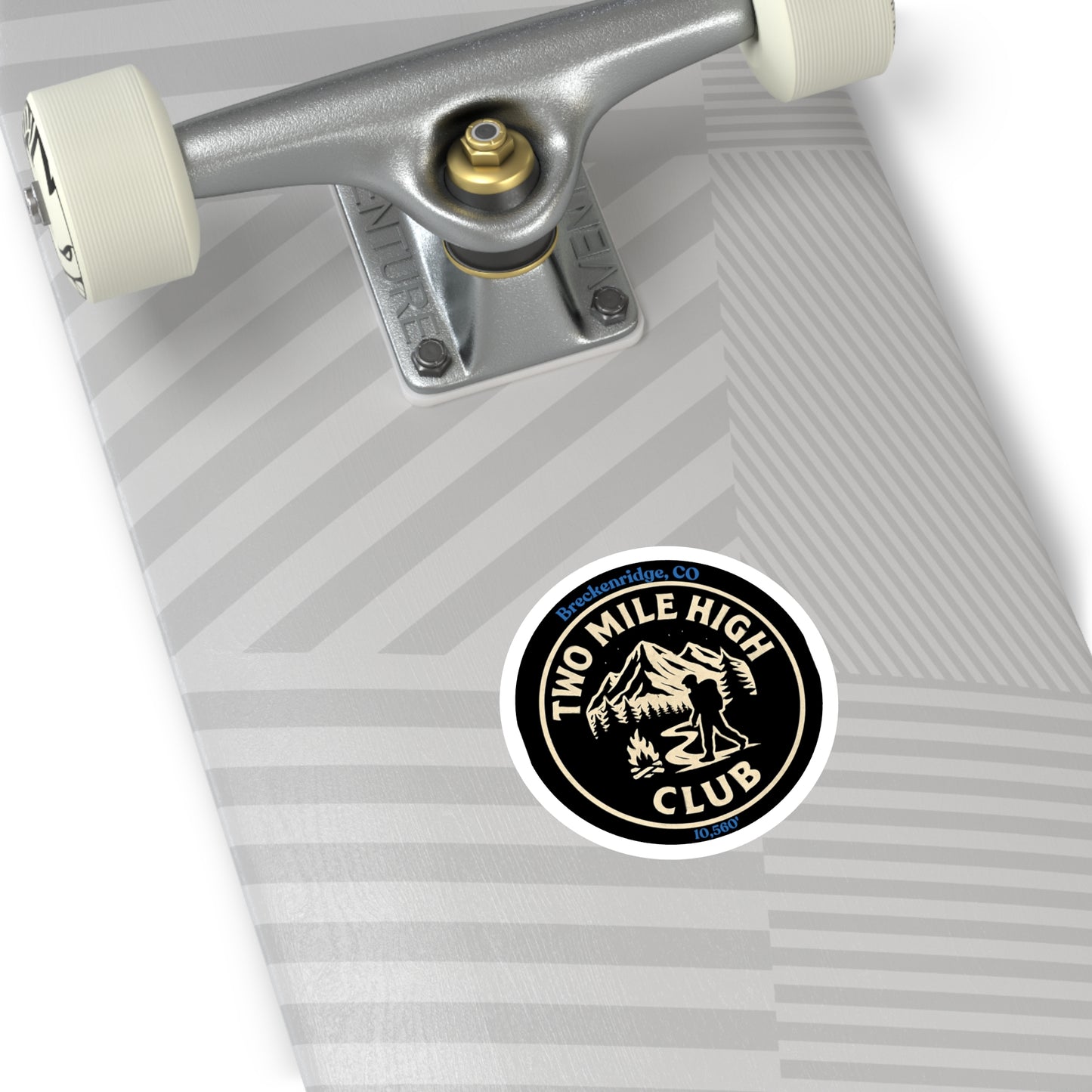 Two Mile High Club - Round Stickers