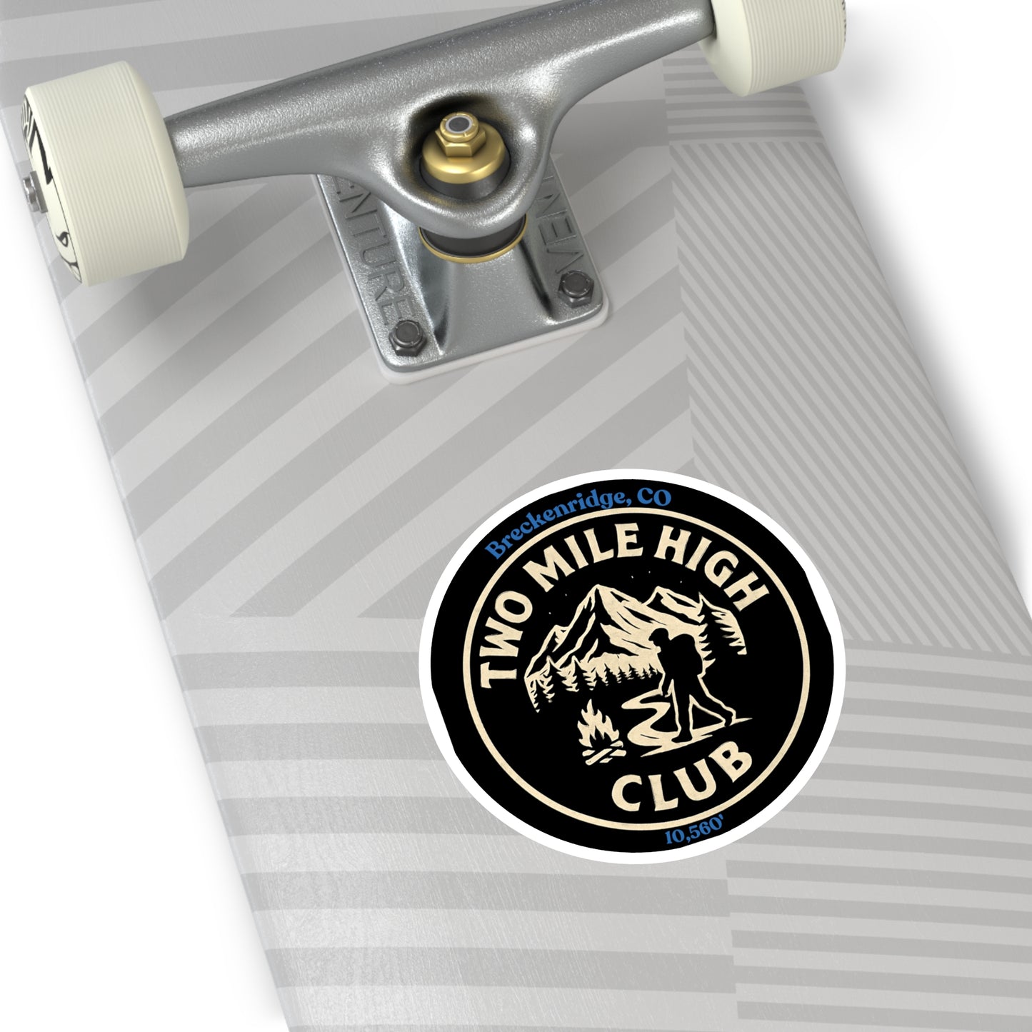Two Mile High Club - Round Stickers