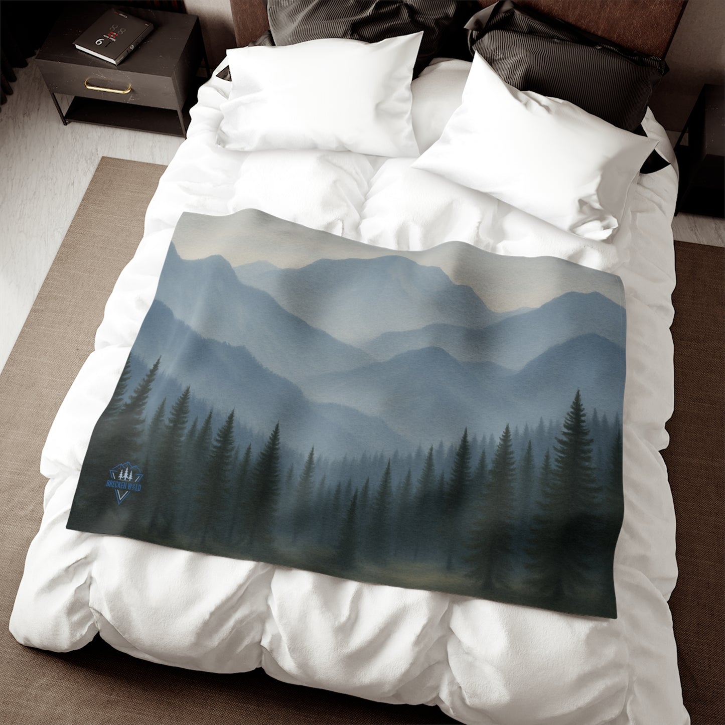 Mountainscape Cozy Sweatshirt Blanket ⭐⭐⭐⭐⭐