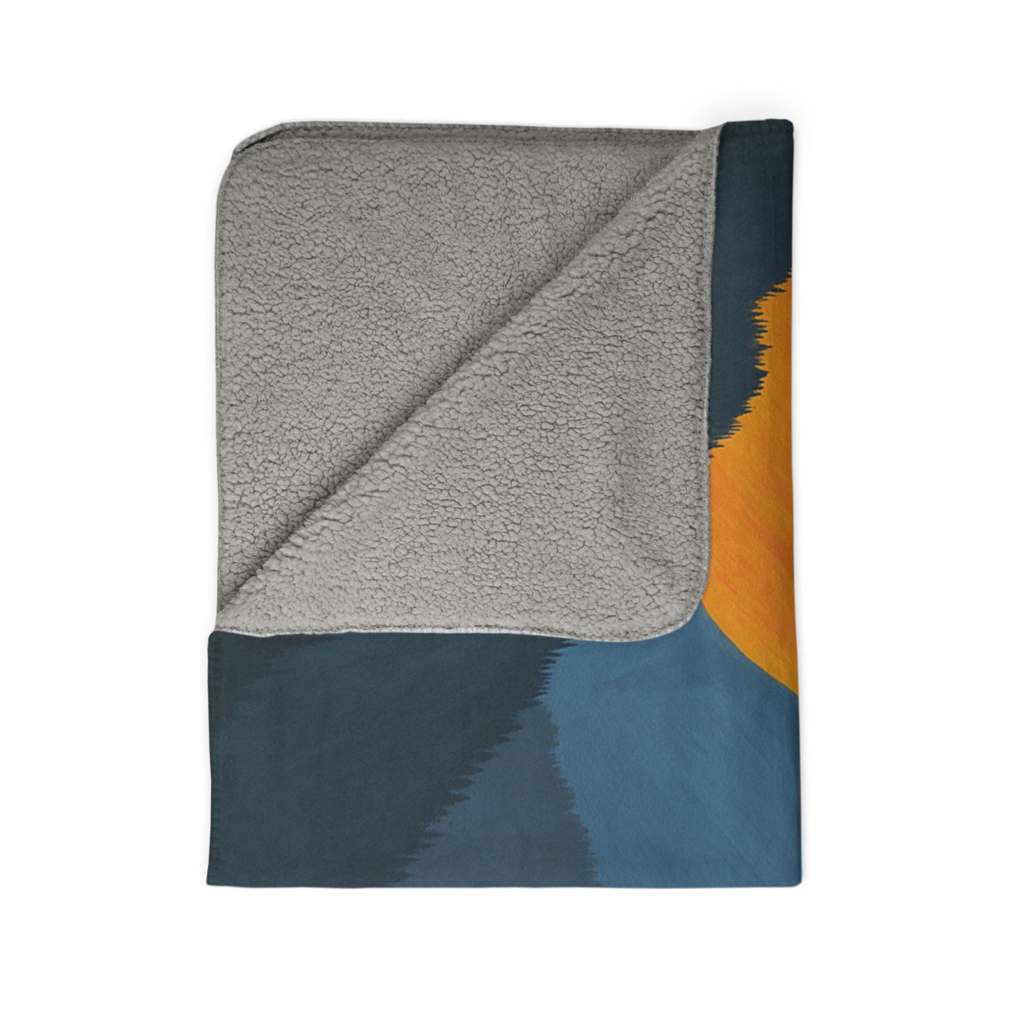 "Alpenglow" Sherpa Fleece Blanket