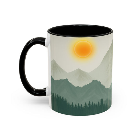 Sunscape Mountain Coffee Mug