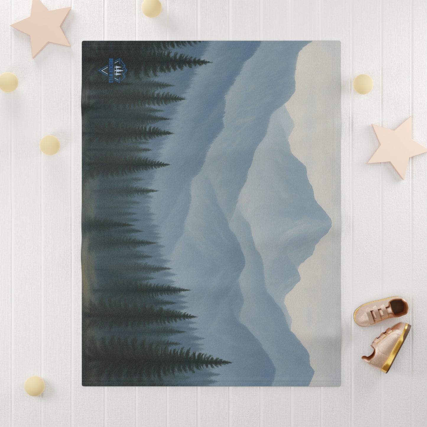 "Wild Thing" WILD WRAP - Blue Baby Blanket ⭐⭐⭐⭐⭐