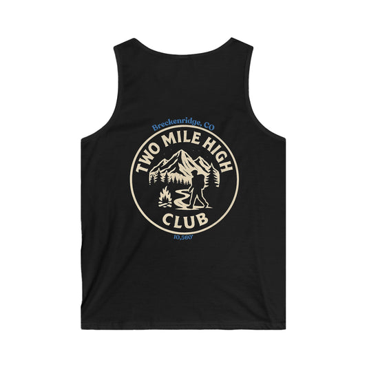 Men's "Two Mile High Club" - Super Soft Tank Top