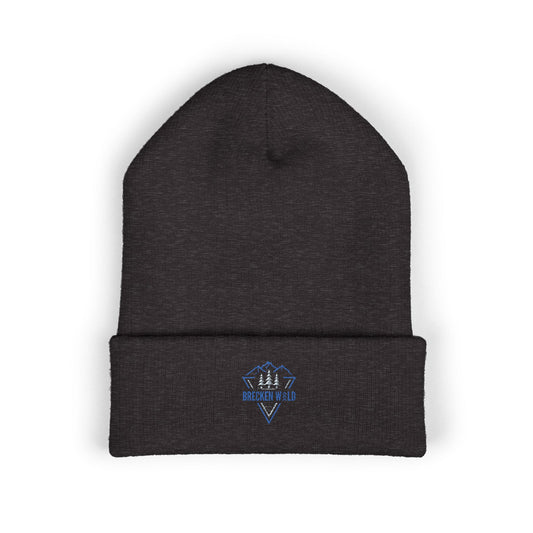 Brecken Wild Classic Cuffed Beanie with Embroidery