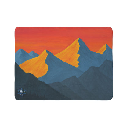 Alpenglow WILD WRAP - Sherpa Fleece Blanket ⭐⭐⭐⭐⭐