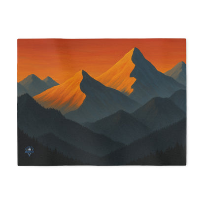 "Alpenglow" Sweatshirt Blanket