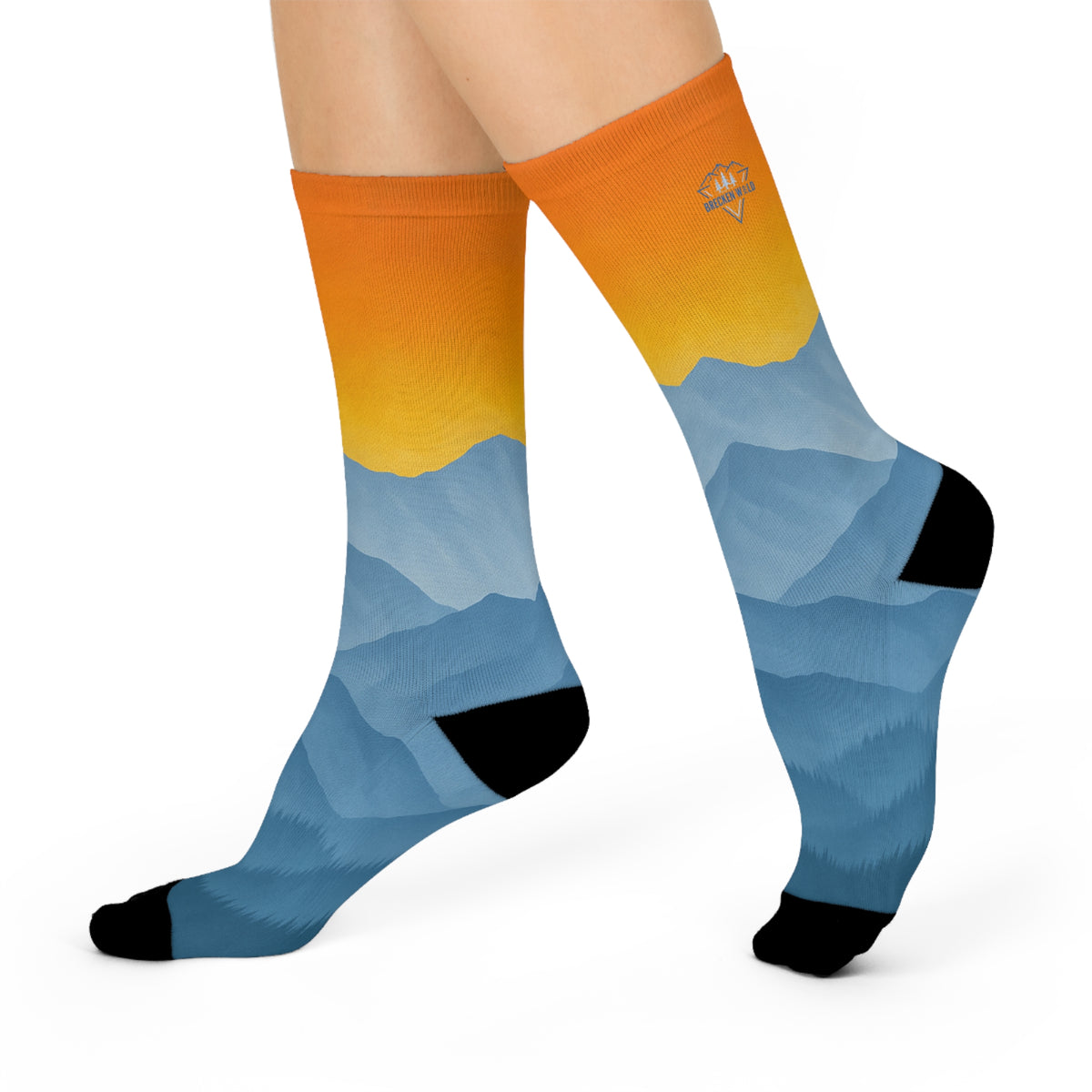 "Sky Fire" Socks