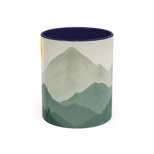 Sunscape Mountain Coffee Mug