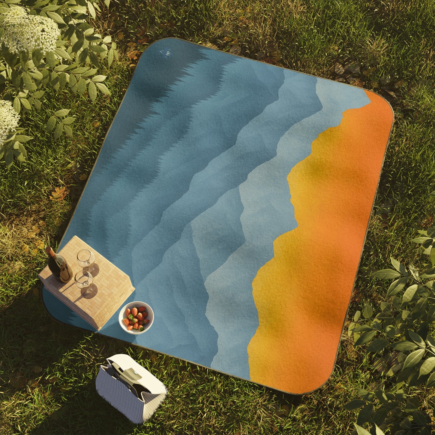 "Sky Fire" - Outdoor Picnic Blanket