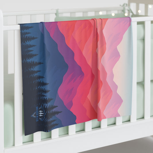 "Wild Thing" WILD WRAP - Pink Baby Blanket ⭐⭐⭐⭐⭐