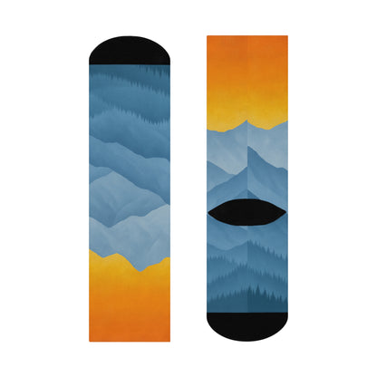 "Sky Fire" Socks