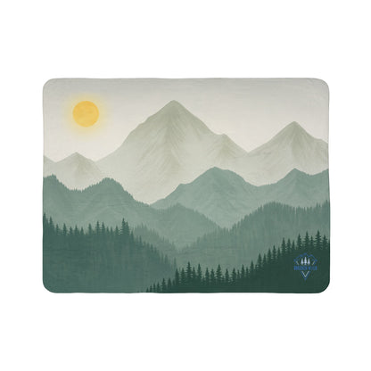 Sunscape WILD WRAP - Sherpa Fleece Blanket