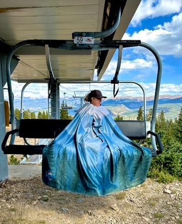 Smoky Mountains WILD WRAP - Sherpa Fleece Blanket ⭐⭐⭐⭐⭐