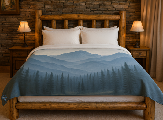 Mountainscape Cozy Sweatshirt Blanket ⭐⭐⭐⭐⭐