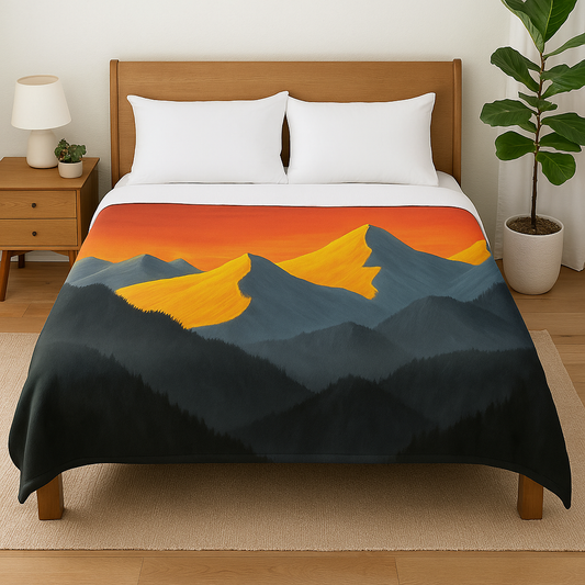 Alpenglow WILD WRAP - Sherpa Fleece Blanket ⭐⭐⭐⭐⭐