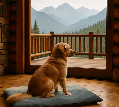 Mountainscape Pet Bed