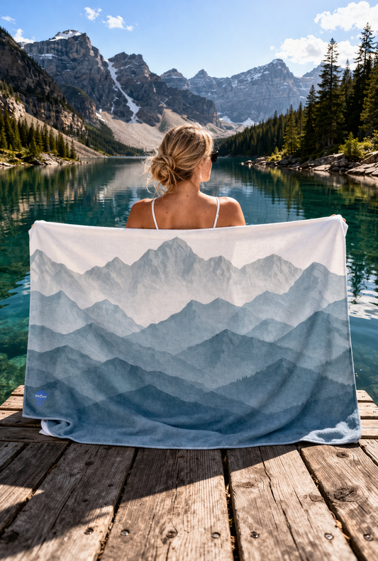 "Gateway to the Rockies" Trail Towel