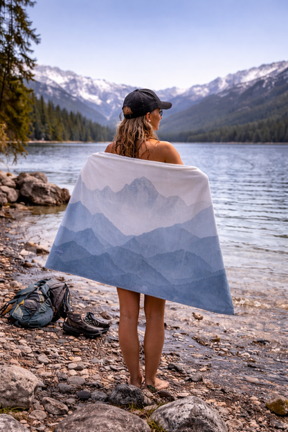 "Gateway to the Rockies" Sand Towel