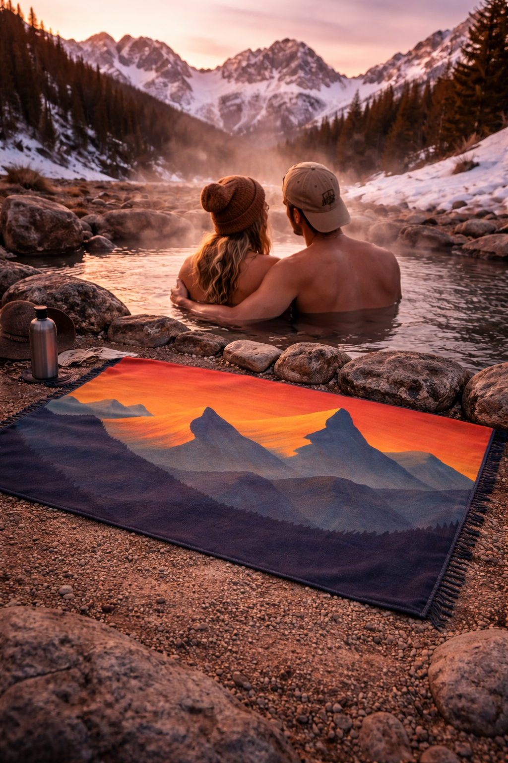 "Alpenglow" Trail Towel
