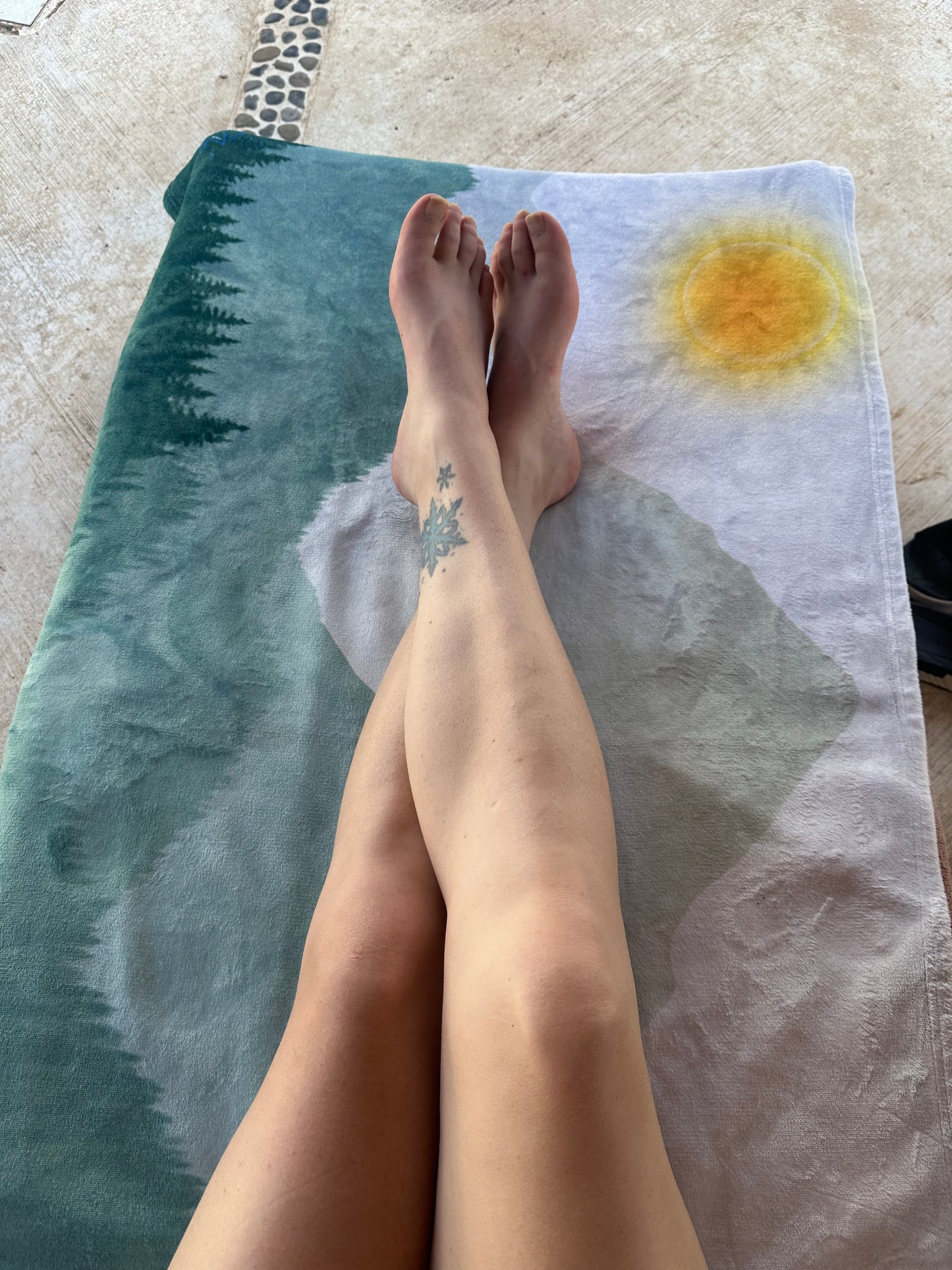 "Sunscape" Trail Towel